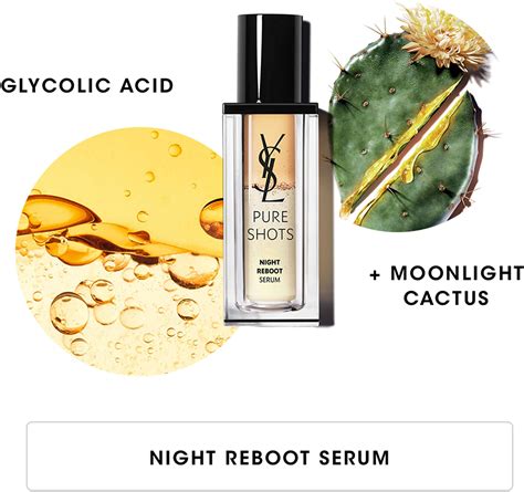 ysl night reboot serum用法|YSL night reboot serum review.